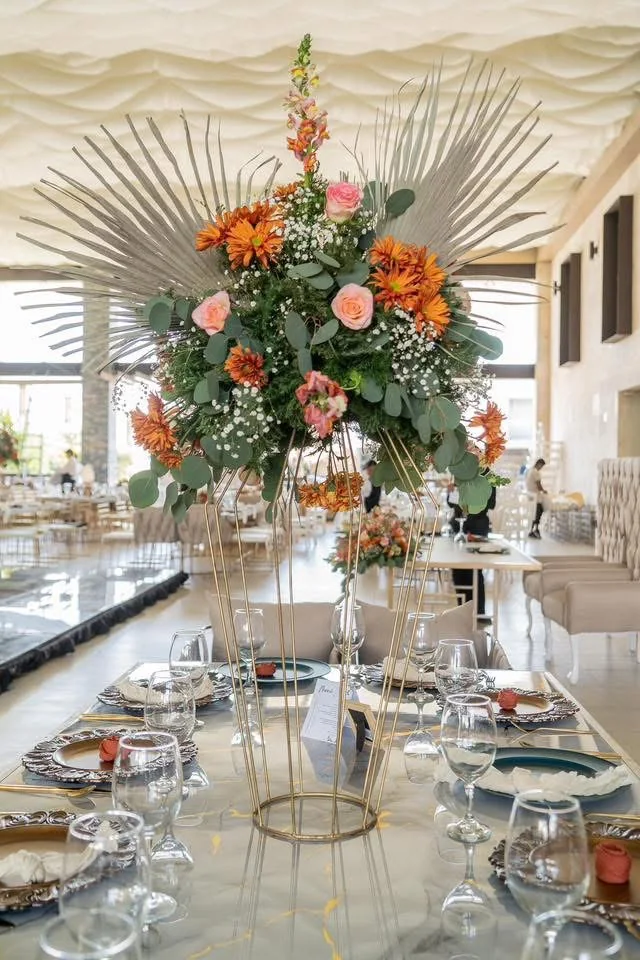 Centro de mesa floral